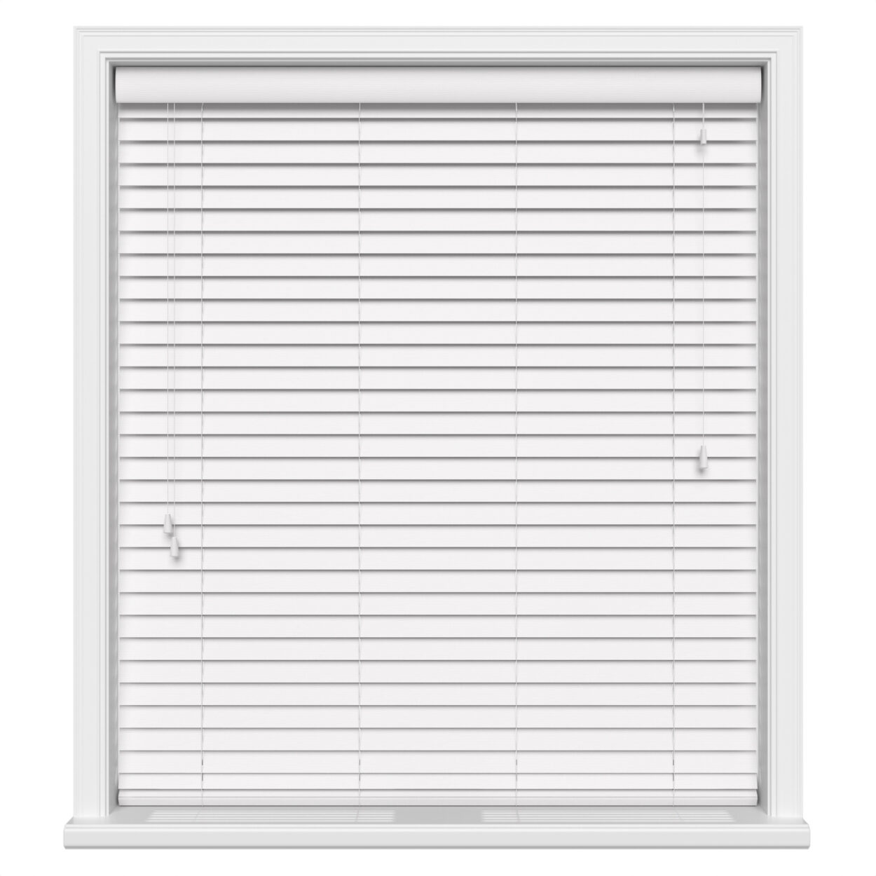 lifetime grain brilliant white wood venetian blind