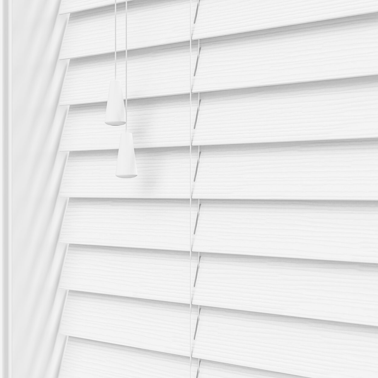 lifetime grain brilliant white wood venetian blind 5