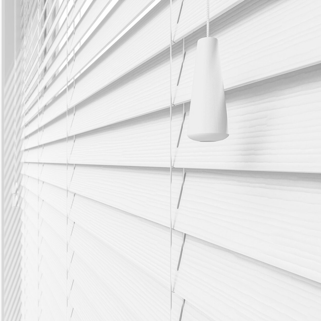 lifetime grain brilliant white wood venetian blind 7