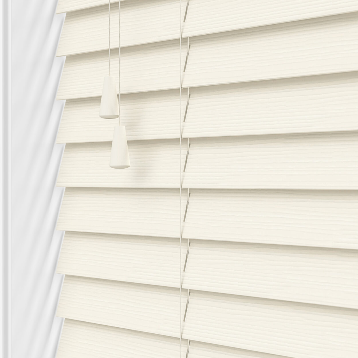 lifetime grain cream wood venetian blind 5