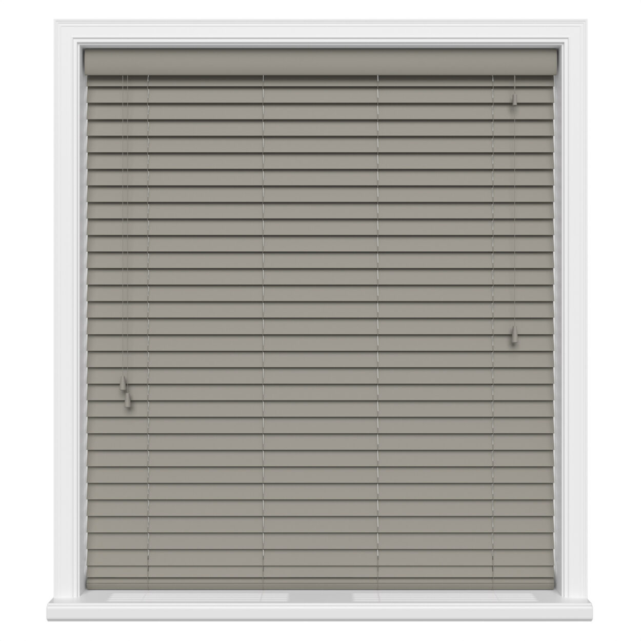 lifetime grain dark grey wood venetian blind