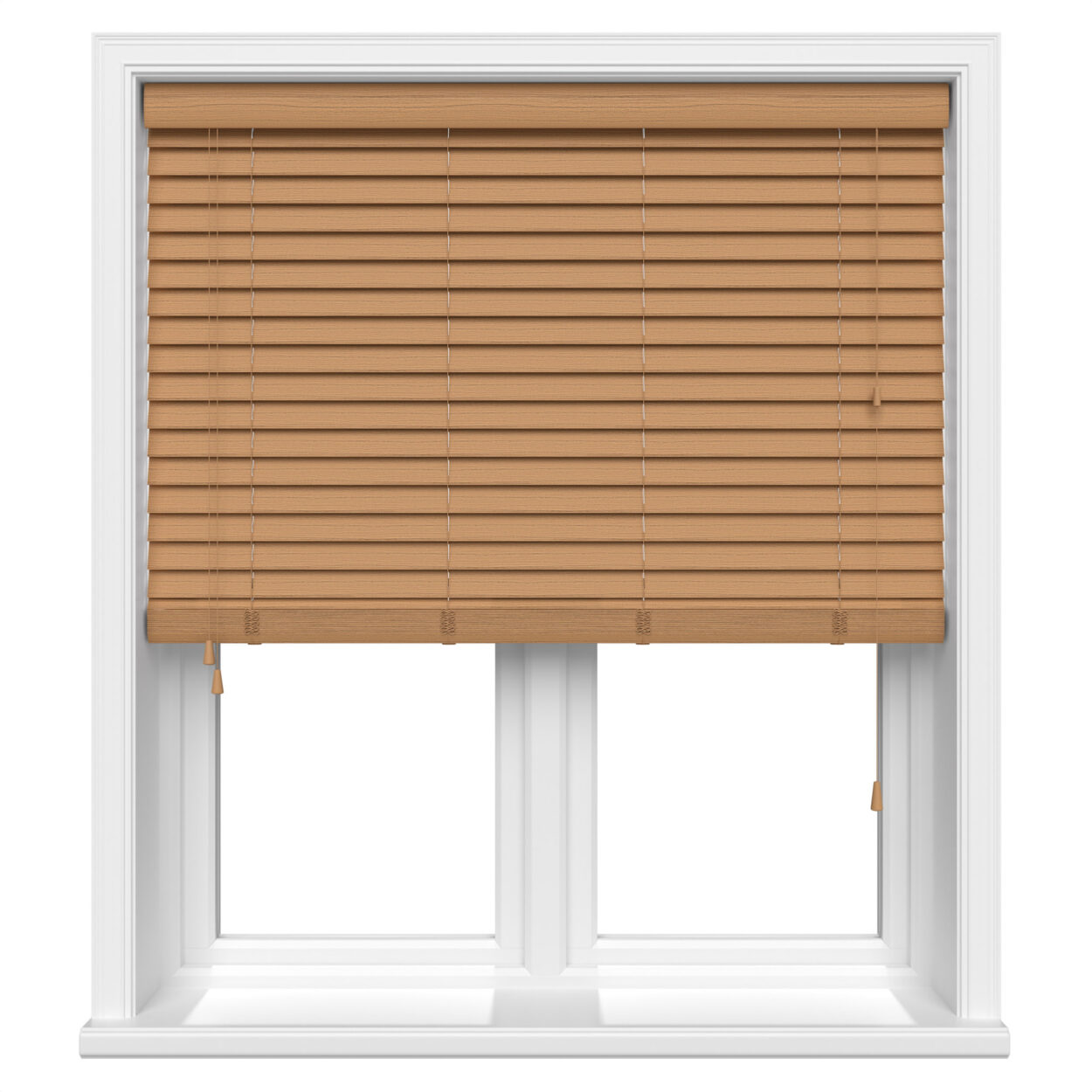 lifetime grain golden oak wood venetian blind 1