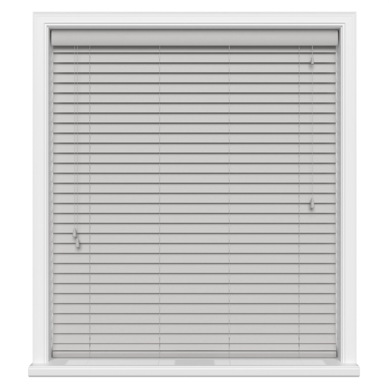 lifetime grain light grey wood venetian blind