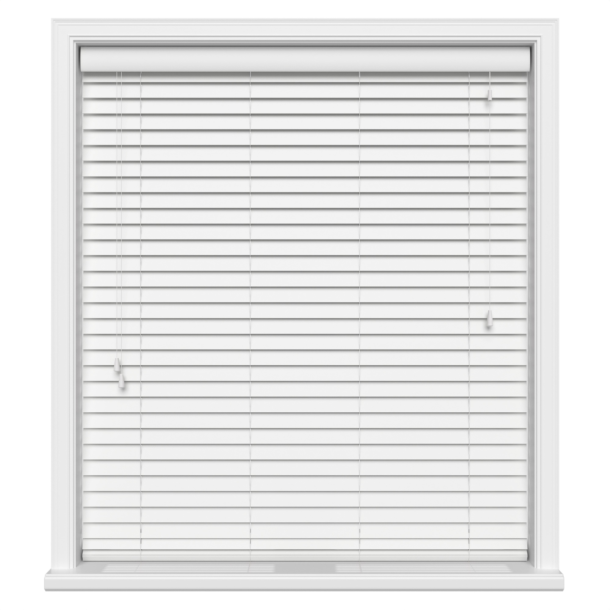 lifetime smooth white wood venetian blind