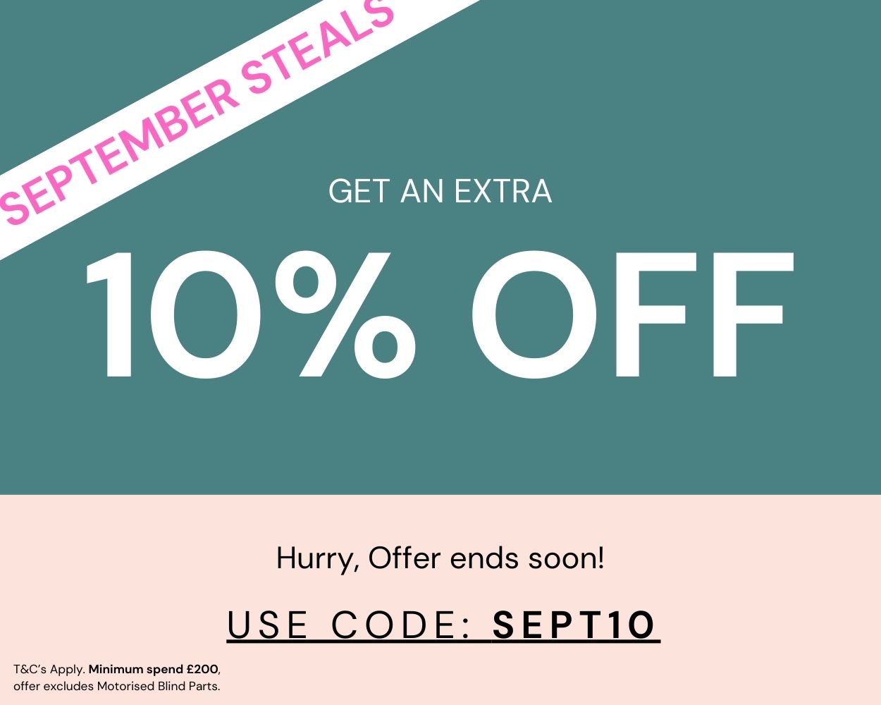 10% off sale 