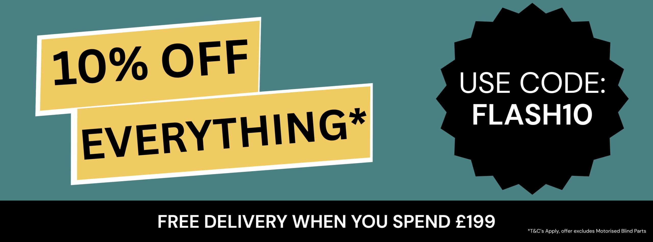 DESKTOP - 10% OFF FLASH10